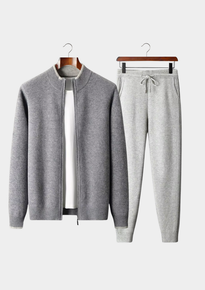 Two-Tone Merino Wool Set