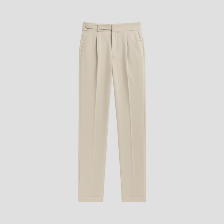 Gregory | Tailored Pleated Trousers