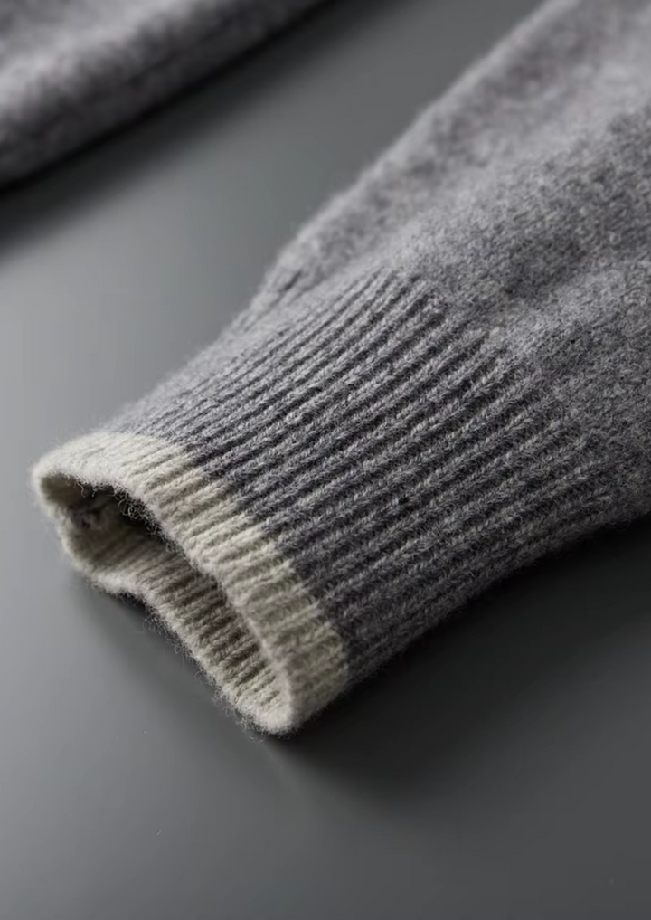 Two-Tone Merino Wool Set