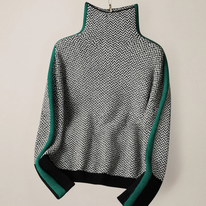 Martina™ | Pullover with High Collar