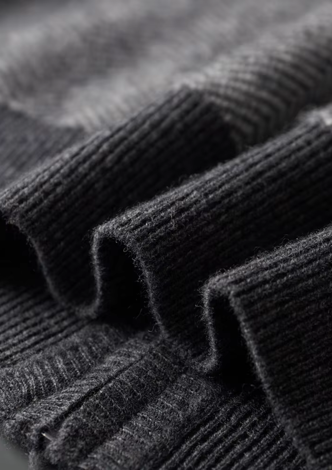 Set with fine undisturbed merino sheep wool pattern