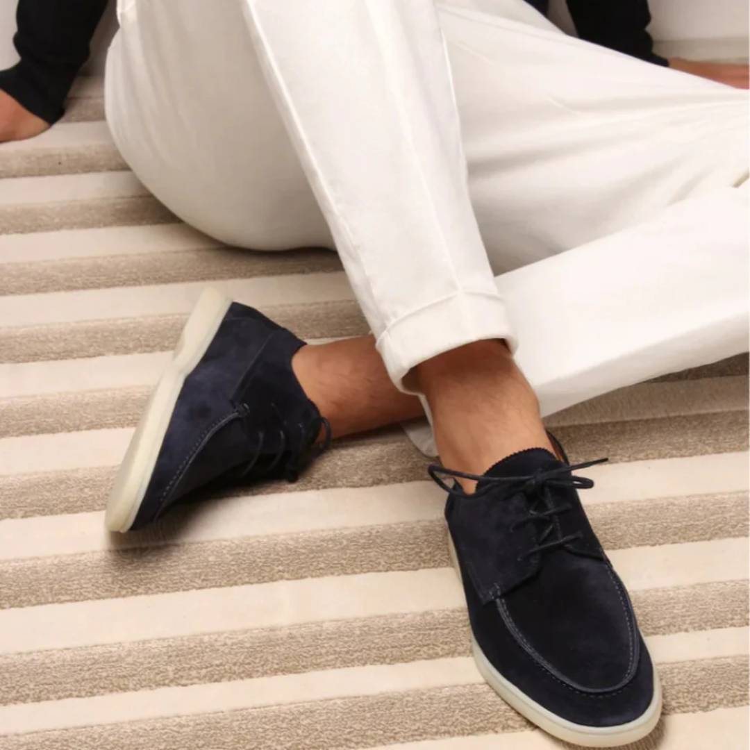 James | Suede Lace-Up Shoes