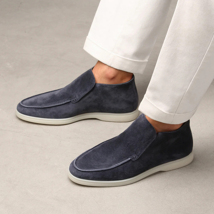 Sebastian | Suede Ankle Loafers