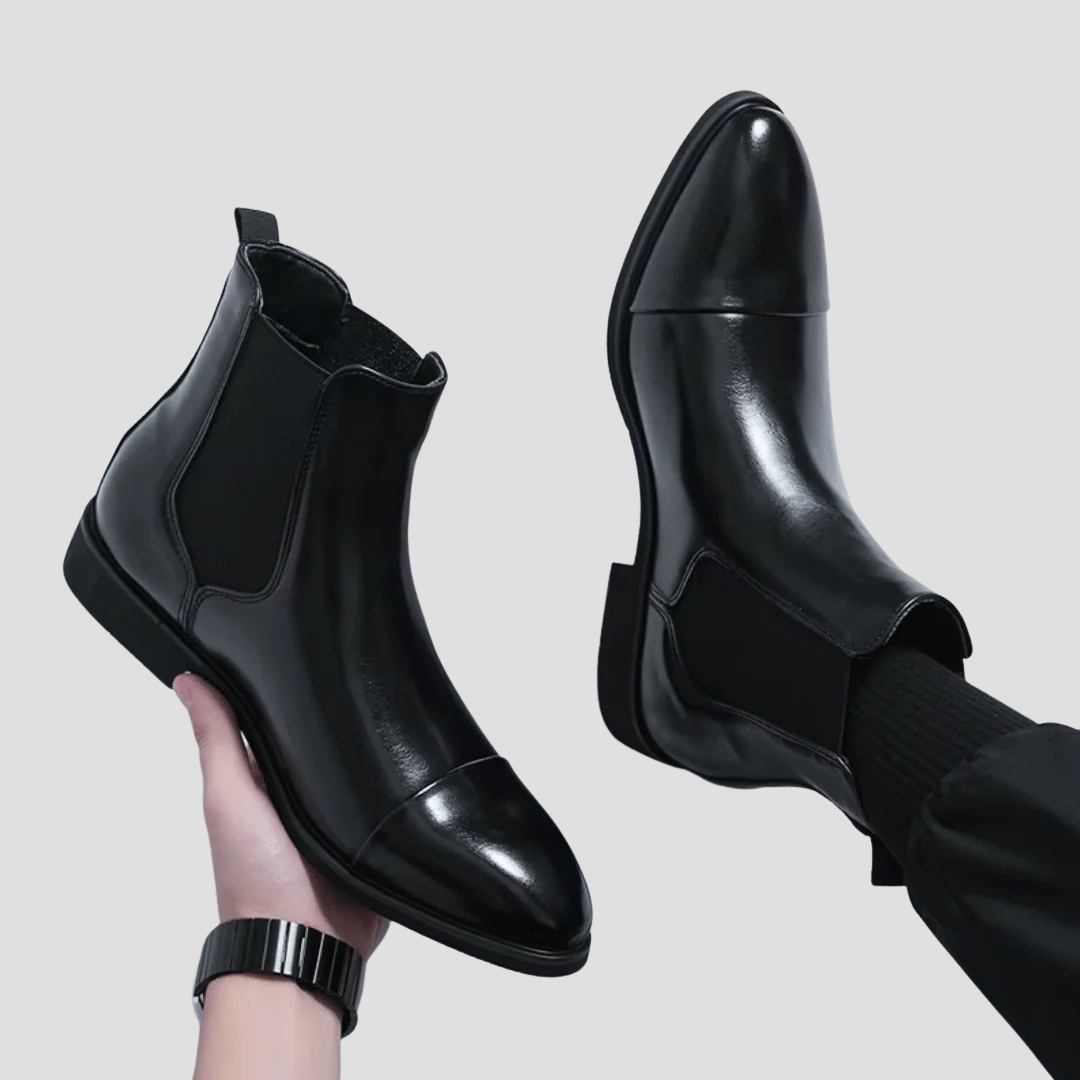 Basilton | Leather Chelsea Boots