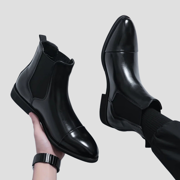 Basilton | Leather Chelsea Boots