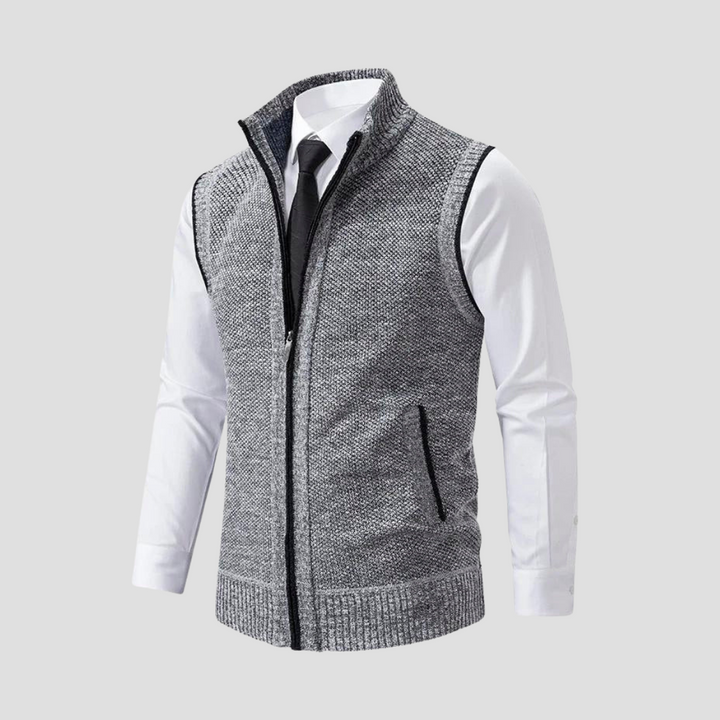 Chatham | Knitted Zip Gilet