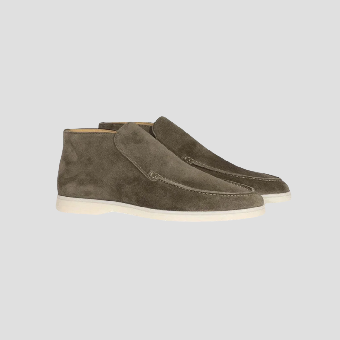Sebastian | Suede Ankle Loafers