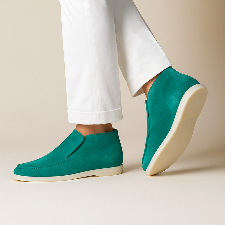 Sebastian | Suede Ankle Loafers
