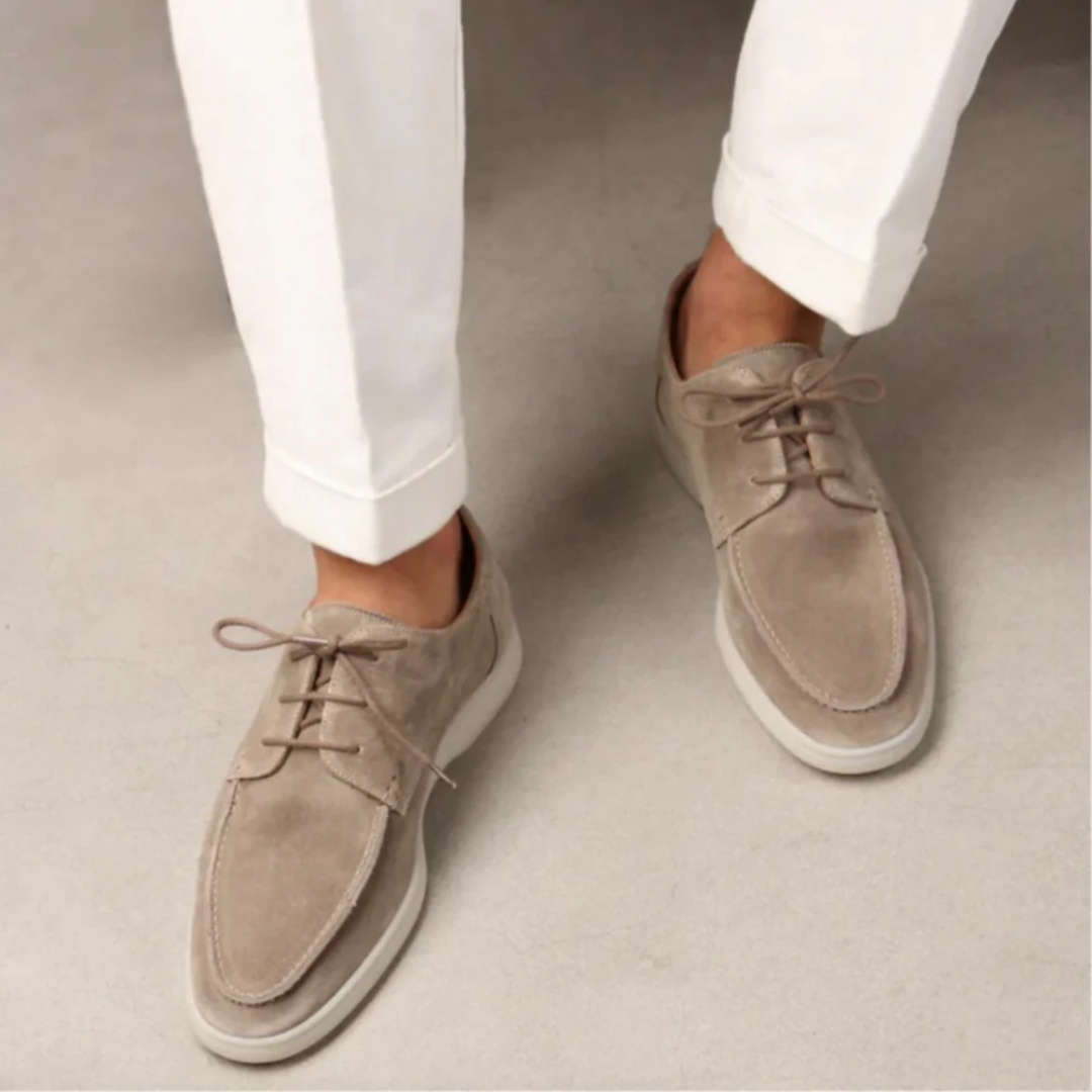 James | Suede Lace-Up Shoes