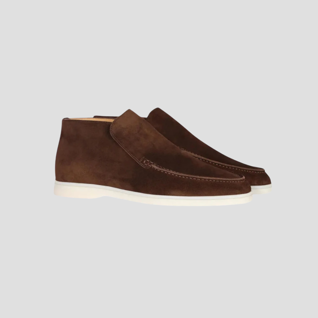 Sebastian | Suede Ankle Loafers