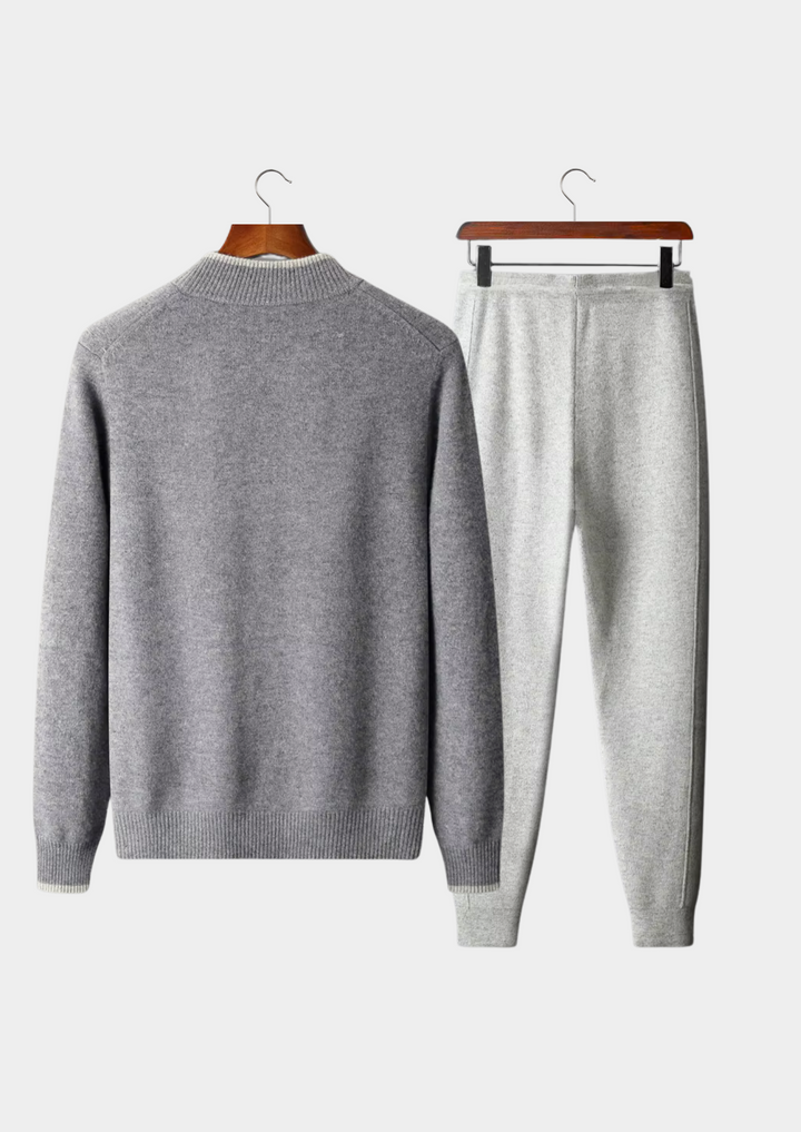 Two-Tone Merino Wool Set