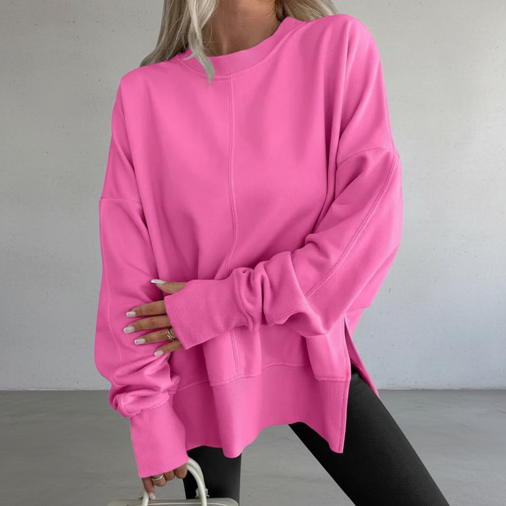 Cozy Oversized Essential Sweatshirt