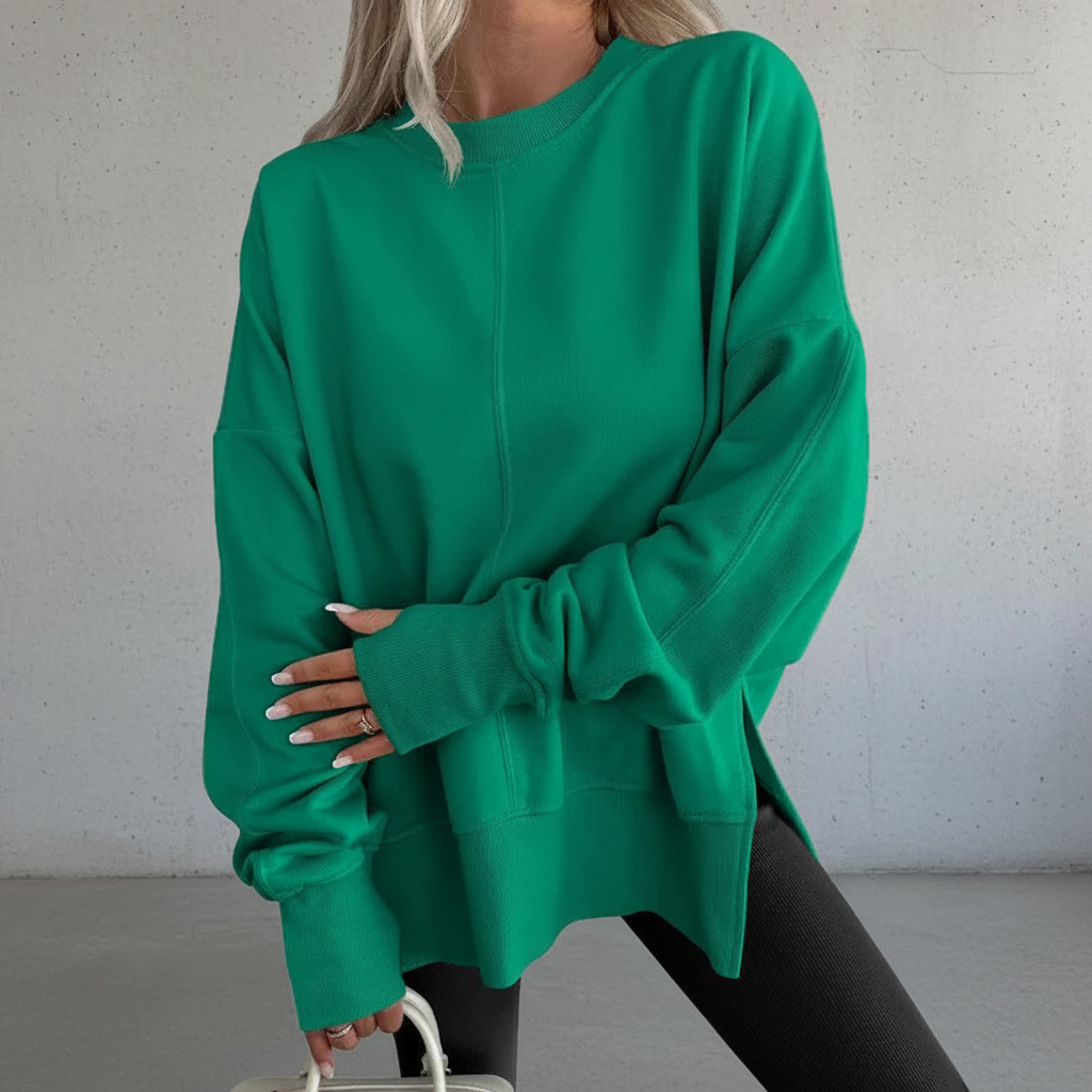 Cozy Oversized Essential Sweatshirt